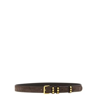 Valentino Garavani Dames, Accessoires, Bruin, Maat: 85 CM Leer