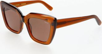 Freyrs Eyewear Womens Portofino Sunglasses In Brown