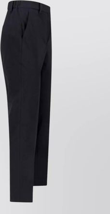 Incotex tailored trousers straight cut belt loops