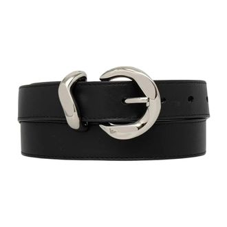 Emporio Armani Cintur&oacute;n de piel - Accessories - Mujer - Negro - 85 CM