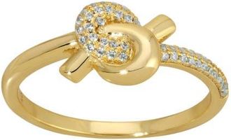 Native Gem Love Knot Ring in Gold at Nordstrom, Size 8