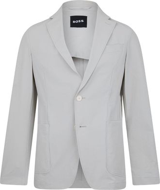 HUGO BOSS Mens Hanry Blazer Regular Fit Jacket in Open White - Size 46 (Chest)