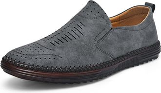 Generic Mens Trainers for Sport Air Mesh Slip On Walking Shoe Lightweight and Breathable Beach Shoes Barefoot Gym Fitness Outdoor Flat Jogging Running Driving