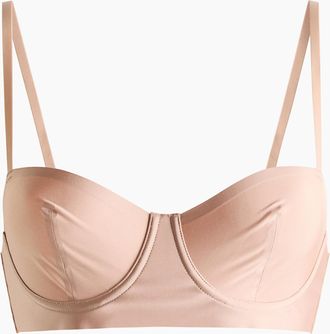 H&M B&uuml;gel-BH aus Microfaser - Beige