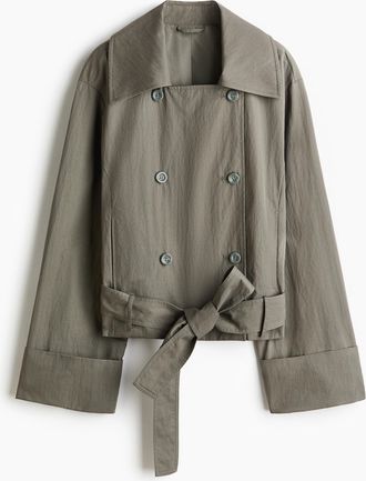 H&M Trenchjacke - Green