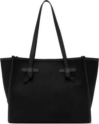 Gianni Chiarini Shopper met geknoopt detail - Zwart