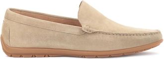 Kazar Beige su&egrave;de mocassins voor heren - Heren - Loafers - Beige - 45 EU - Su&egrave;de - Schoenen