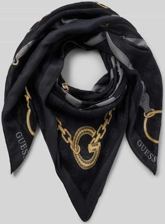 Guess Tuch aus Modal im Allover-Look Modell EMELIE in Black, Gr&ouml;&szlig;e 1