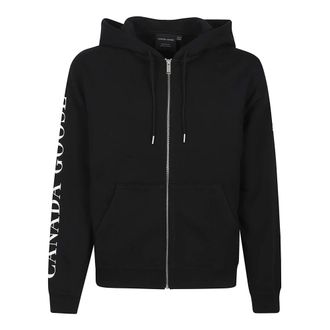 Canada Goose Zip-throughs, male, Black, Size: L Rove Full Zip Sweatshirt
