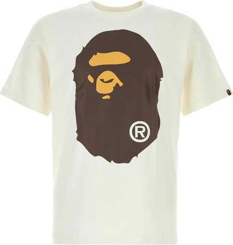 A Bathing Ape T-shirt met grafische print - Wit