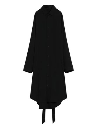 Balenciaga Jurk met veters - Zwart