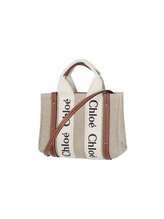 Chlo&eacute; Womens Chlo&egrave; Bags White Linen