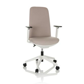 hjh OFFICE Silla de oficina profesional tela beige