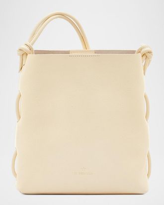 IL BISONTE Snodo Knot Leather Shoulder Bag