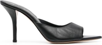 Giaborghini leather sandals - women - Calf Leather/Calf Leather/Calf Leather - 40 - Black