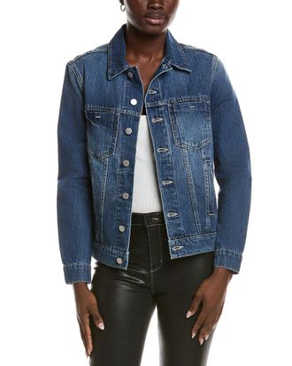 L'agence LAgence Mack Oversized Denim Jacket