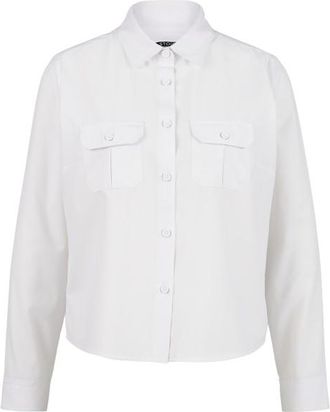 Stoic Antimosquito Byske L/S Loose Shirt Bluse f&uuml;r Damen | wei&szlig;
