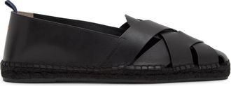 Castaner Percy Espadrille - Heren - Espadrilles - Zwart - 42 EU - Leer - Schoenen