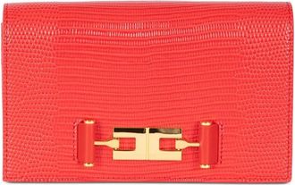Elisabetta Franchi Groumette Chain Crossbody - Bags - Mujer - Rojo - ONE SIZE