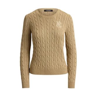 Ralph Lauren Jersey de punto con botones - Knitwear - Mujer - Verde - XS