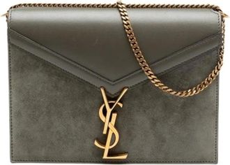 Saint Laurent Cassandra Pre-owned - - Pre-owned - Donna - Verde - ONE SIZE