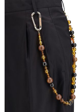 Darkpark Womens Pants Phebe Black Cotton Trousers