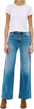 Slvrlake Denim Grace Wide Leg Jeans In Lake Folsom