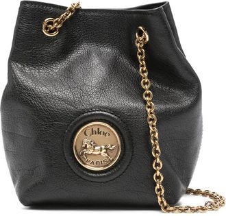 Chlo&eacute; Horse Medal Mini Bucket Bag