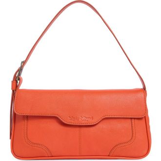 Lucky Brand Luma Leather Shoulder Bag in Flame at Nordstrom Rack