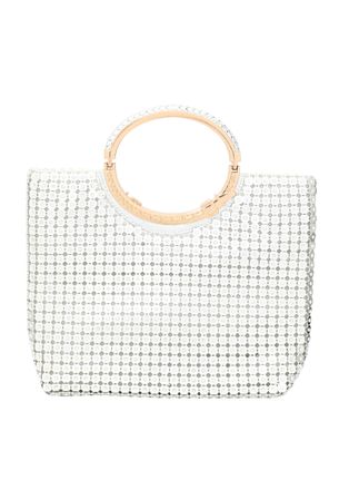 Faina Handtas Dames zilver