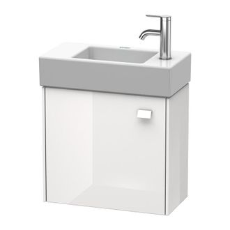 Duravit M&oacute;dulo Mural Duravit Brioso 48,4 X 23,9 Cm, 1 Puerta, Con Bisagra A La Izquierda, Para Lavabo Vero Air 072450, Color (frente/cuerpo): Ticino Decorado 