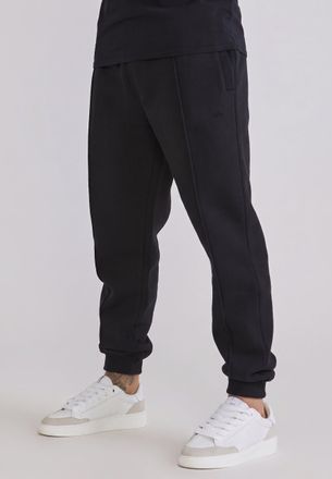 Siksilk Mens Black Pintuck Joggers XXL