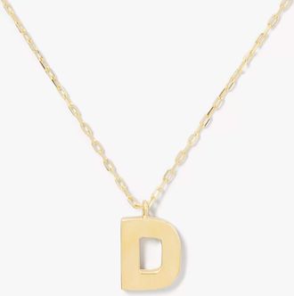 Kate Spade New York Kate Spade Fine Love Letter D Initial Pendant