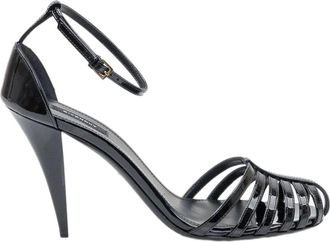 Givenchy High Heel Sandals, female, Black, Size: 10 US Cage Heeled Sandals