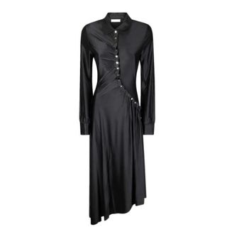 Paco Rabanne Draped Midi Dress