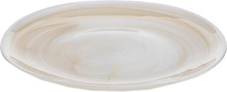Zodax Ibiza 6Pc Set 10.25In Free Flow Alabaster Glass Plate