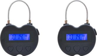 OEM Dos Temporizadores Inteligentes Con Pantalla Lcd, Temporizador De Carga Usb, Color Negro, Otros Accesorios Para Equipos De Soldadura