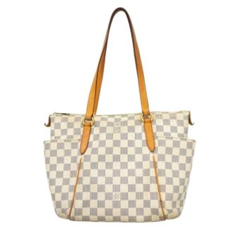 Louis Vuitton Pre-owned Tote Bags, female, White, Size: ONE SIZE Pre-owned Vintage Tote Bag