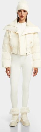 Rudsak YVETTE WOMENS CROP CORDUROY DOWN PUFFER