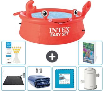 Intex Piscina Easy Set Redonda - Cangrejo - 183x51 Cm - 7-piezas S166
