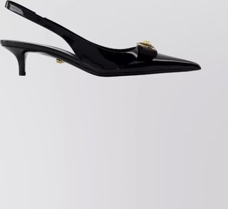 Versace leather pumps