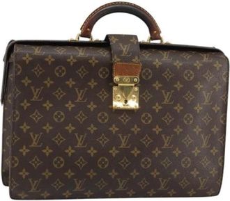 Louis Vuitton Pre-owned Handbags, female, Brown, Size: ONE SIZE Pre-owned Vintage Canvas Handbag