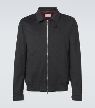 Brunello Cucinelli Virgin wool blouson jacket