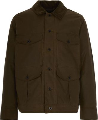 Filson Journeyman Dark Tan Jas - Heren - Zomerjassen - Groen - M - Katoen - Jassen