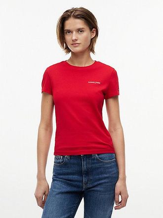 Tommy Hilfiger Logo Slim Jersey T-Shirt