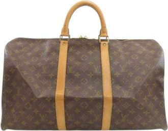 Louis Vuitton Pre-owned Weekend Bags, female, Brown, Size: ONE SIZE Pre-owned Boston bag