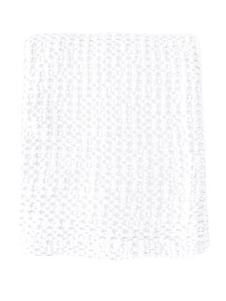 Anaya with Love Stonewashed Cotton Waffle Bed Blanket in White at Nordstrom, Size Medium