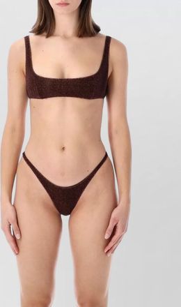 Os&eacute;ree lumiere sporty scoop neckline swimsuit