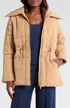 Travis Mathew Mont Blanc Puffer Jacket in Tigers Eye at Nordstrom Rack, Size Medium