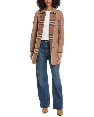 Burberry Dnu Pack Burberry Tything Quilted Jacket